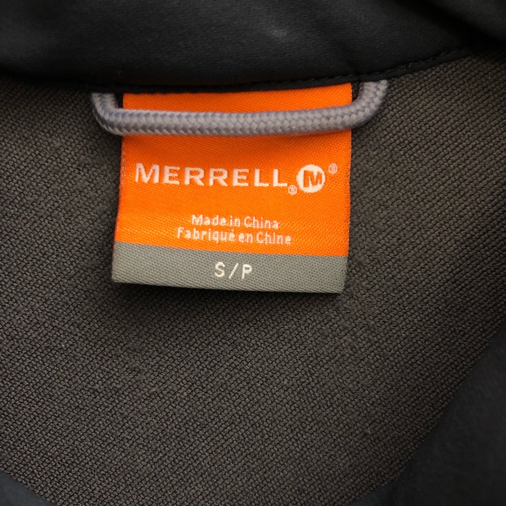 Merrell Lightweight Black Zip-Up Jacket Size Small - image 8